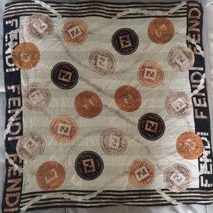 Authentic vintage Fendi scarf
